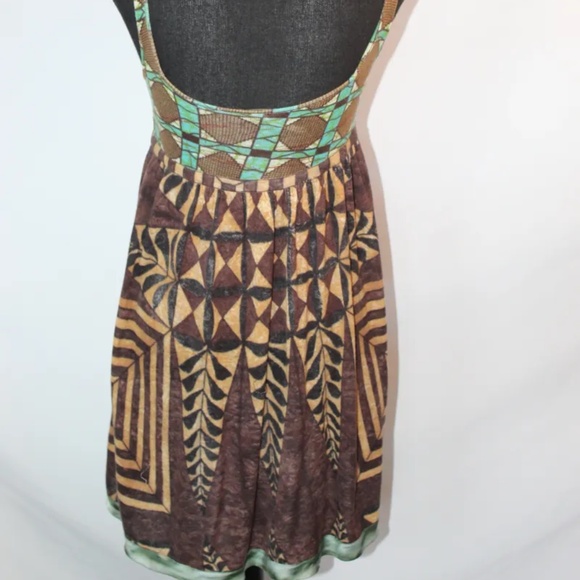 Free People Tribal Print Sundress/Tunic Top, S - Picture 6 of 6